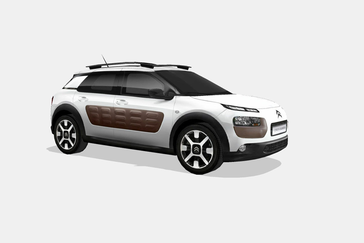Citroen C4 Cactus Low-poly 3D model_15