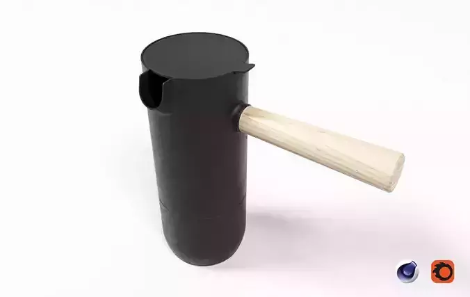 Stelton - Collar Espresso Maker 3D model