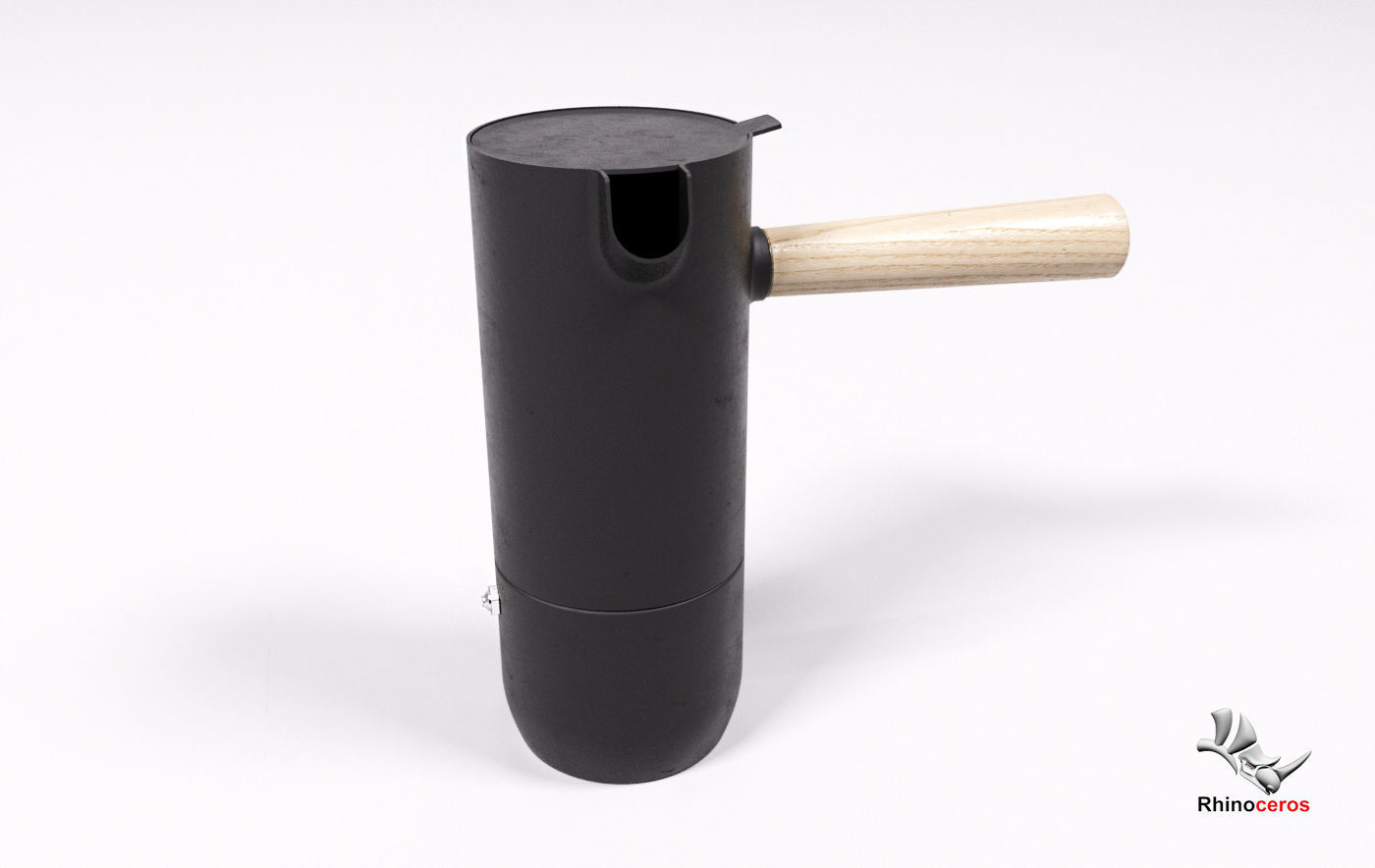 STELTON Collar Espresso Maker 3D model_2