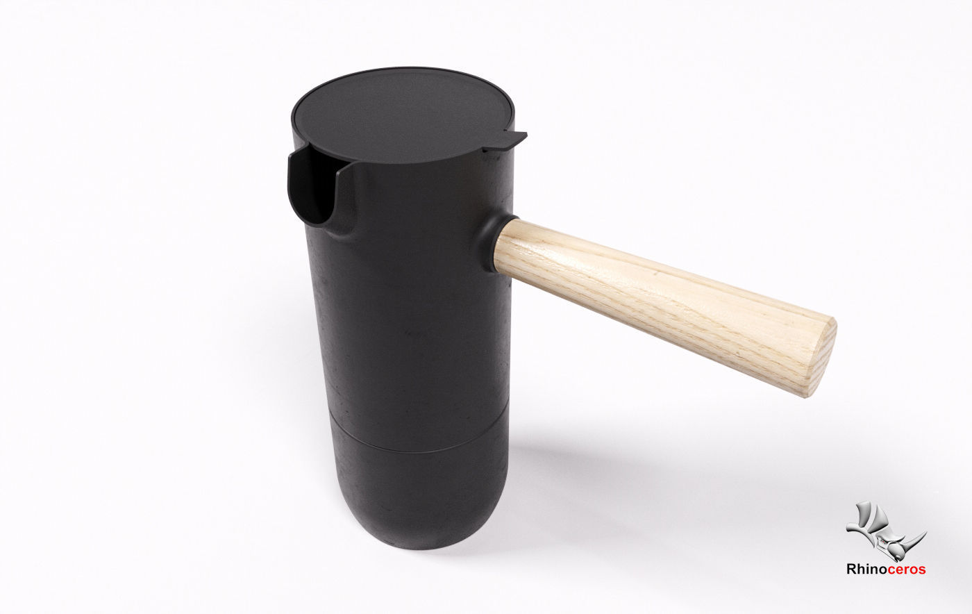 STELTON Collar Espresso Maker 3D model_1