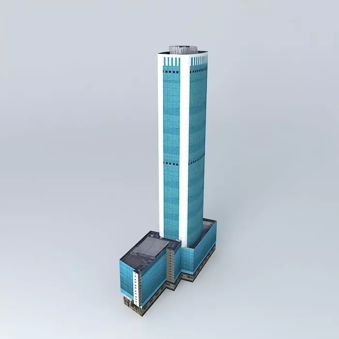 Wuhan International Trade Building 3D model_0