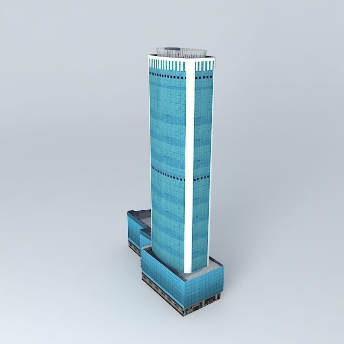 Wuhan International Trade Building 3D model_2