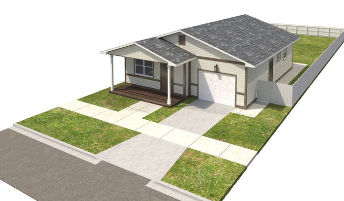 House-038 3D model 5