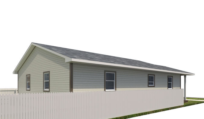 House-038 3D model 4