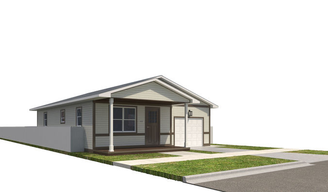 House-038 3D model 2