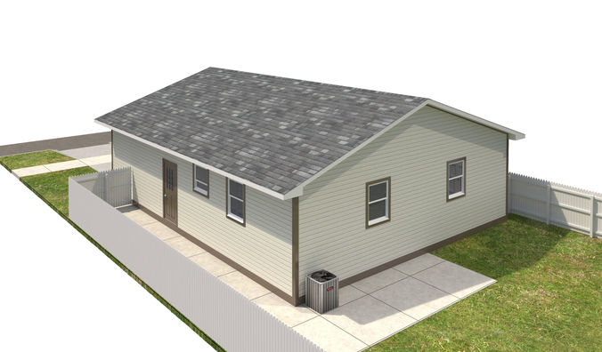 House-038 3D model 6