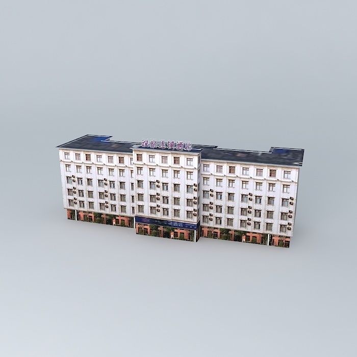 Hankou Hanting 3D model_2