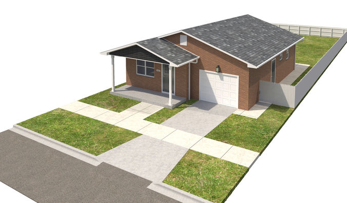 House-041 3D model 5