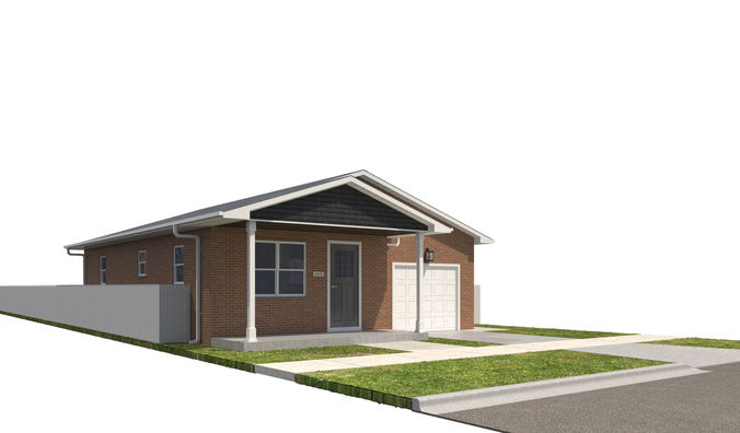 House-041 3D model 2