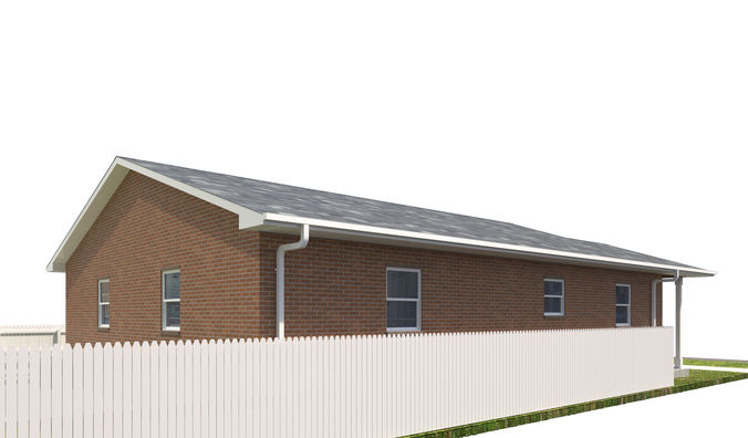 House-041 3D model 4