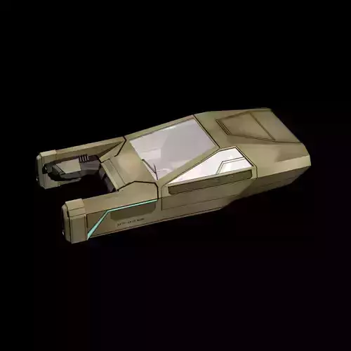 Flying Car 2049 3D model