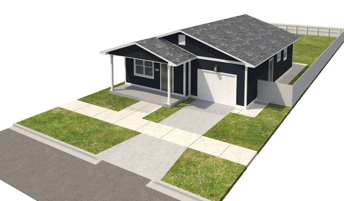 House-040 3D model 5