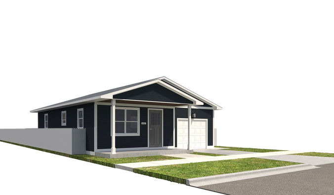 House-040 3D model 2