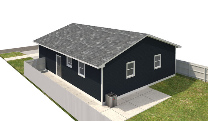 House-040 3D model 6