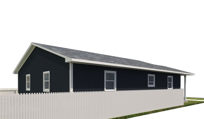 House-040 3D model 4