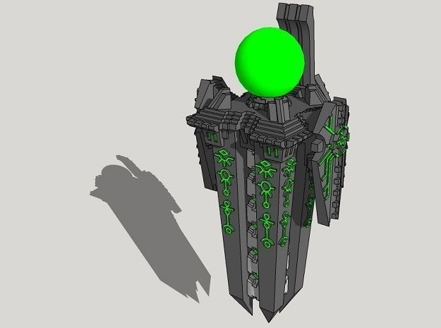 6mm DeathBot Aeonic Orb 3D print model_1