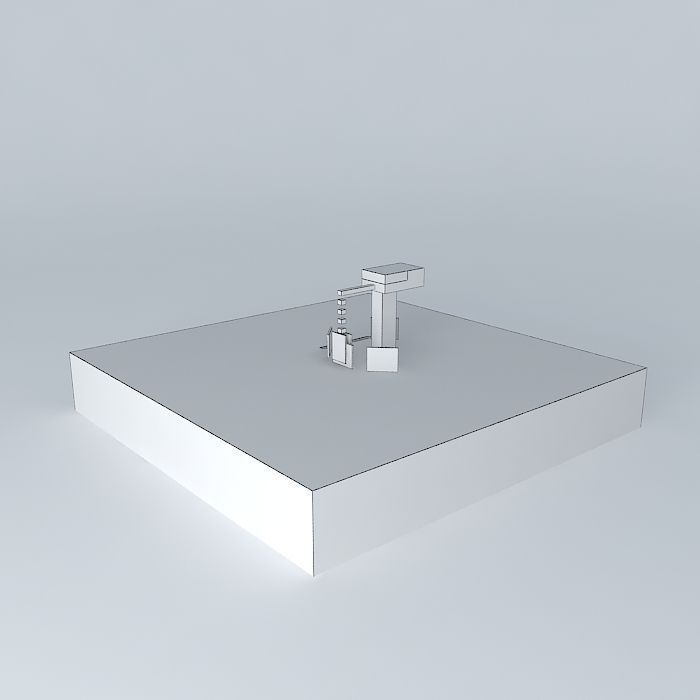 sketchyphysics crane Free 3D model_4