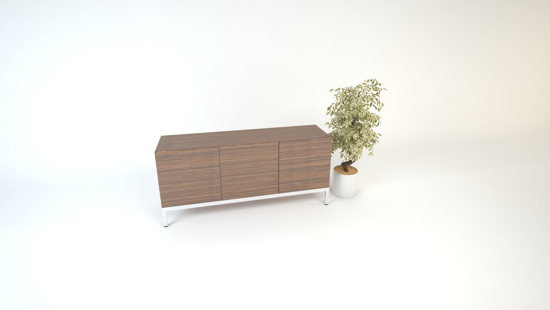 Modern Sofa set 3D model 3D model_1