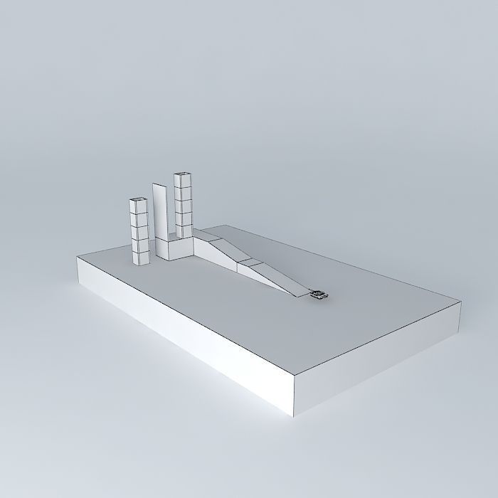 sketchyphysics m1a1 Free 3D model_3