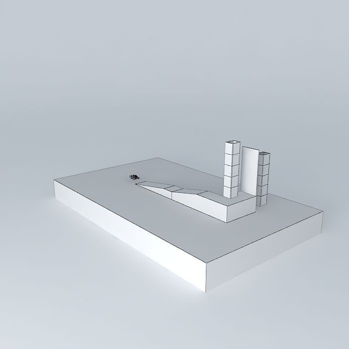 sketchyphysics m1a1 Free 3D model_4
