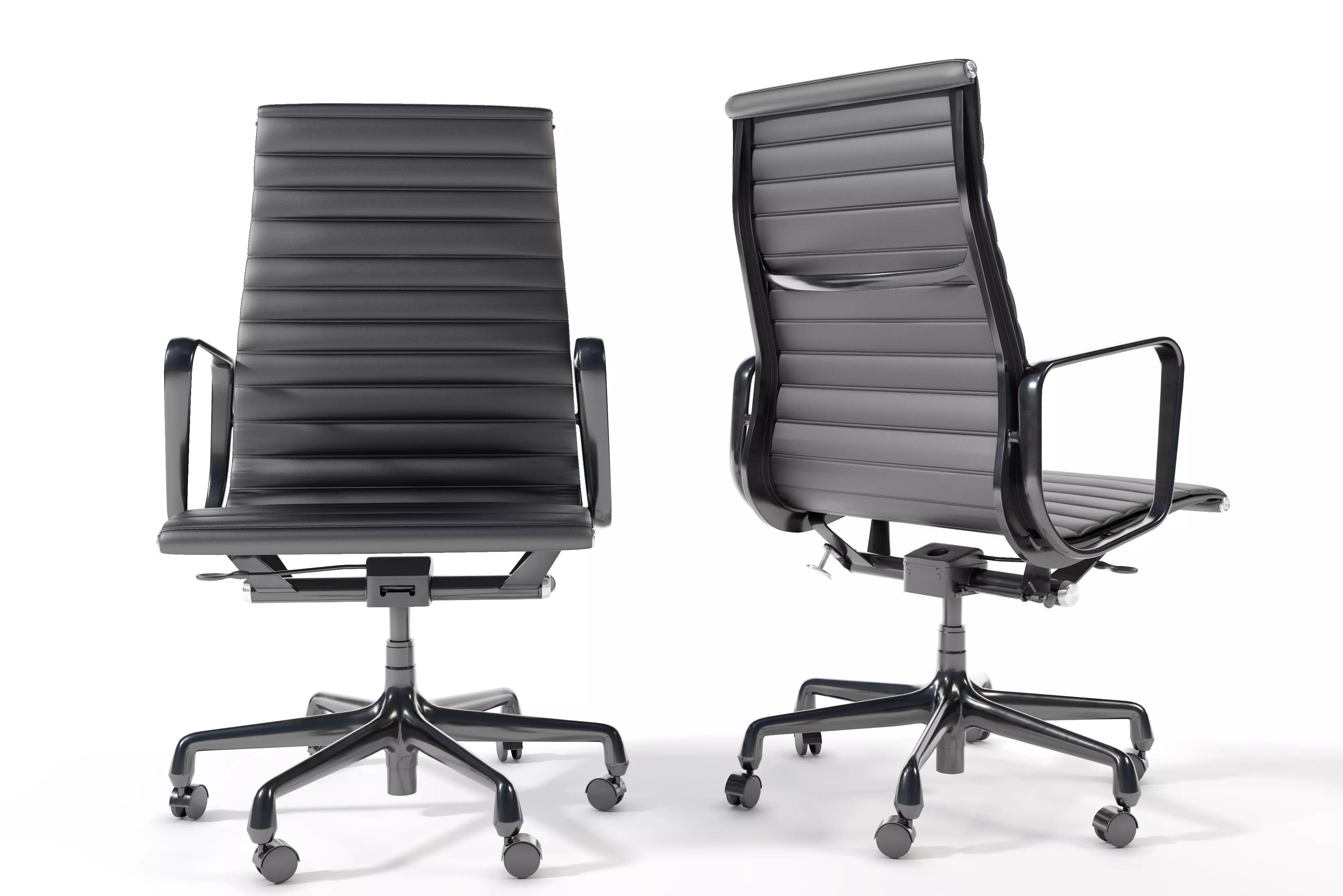 Eames Aluminum Group Executive Chair 3D model