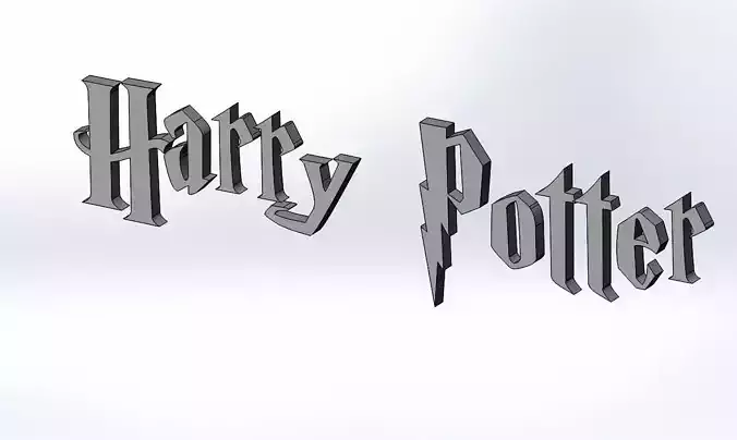 Harry Potter Cookie Cutter Letter