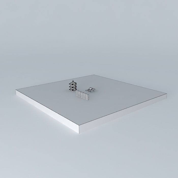 robot fight Free 3D model_3