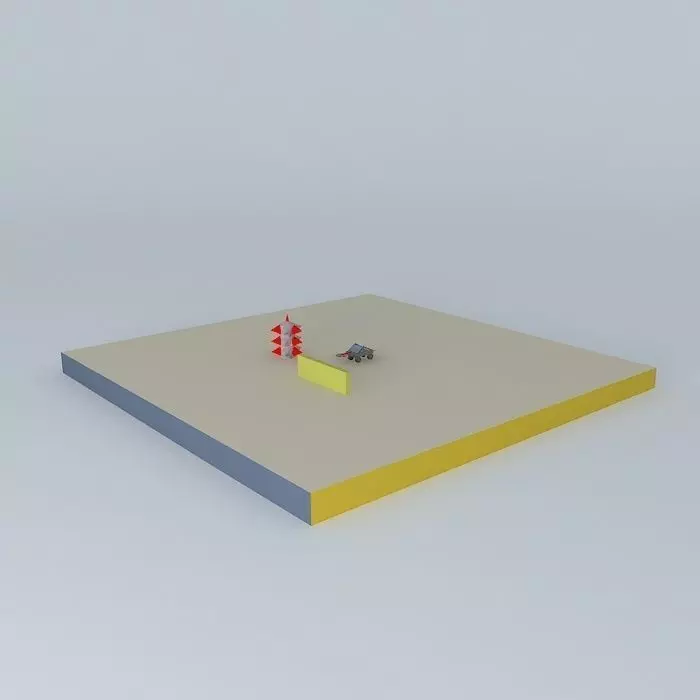 robot fight Free 3D model_0