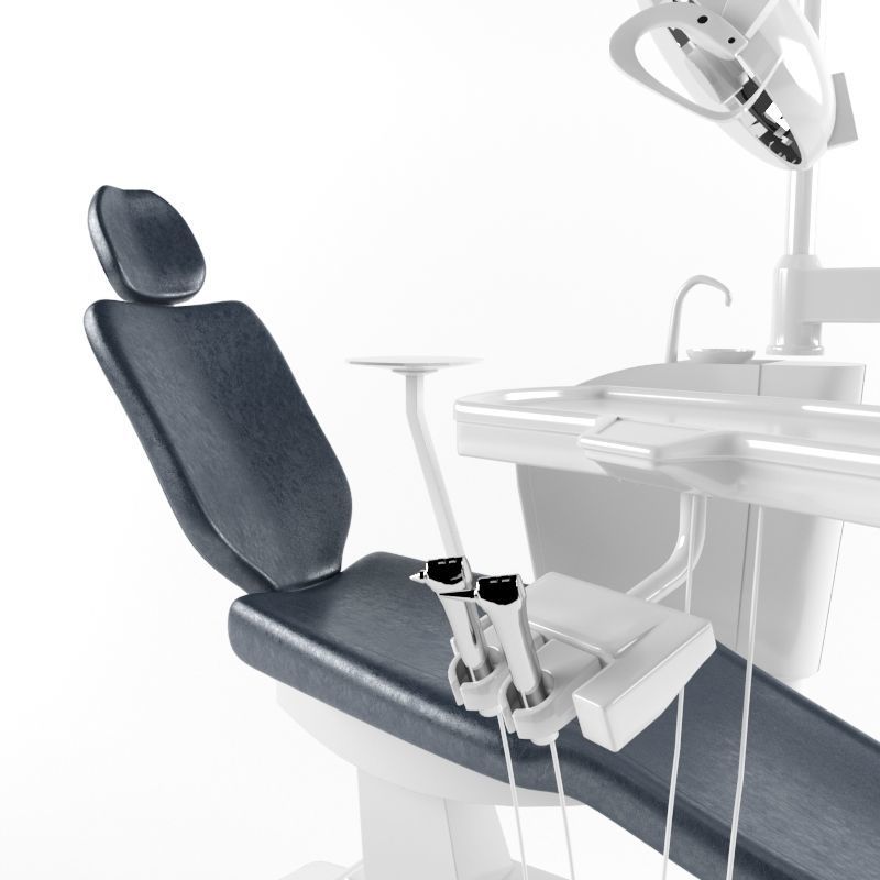 Dentist Chair High Quality Dental 3D model_1