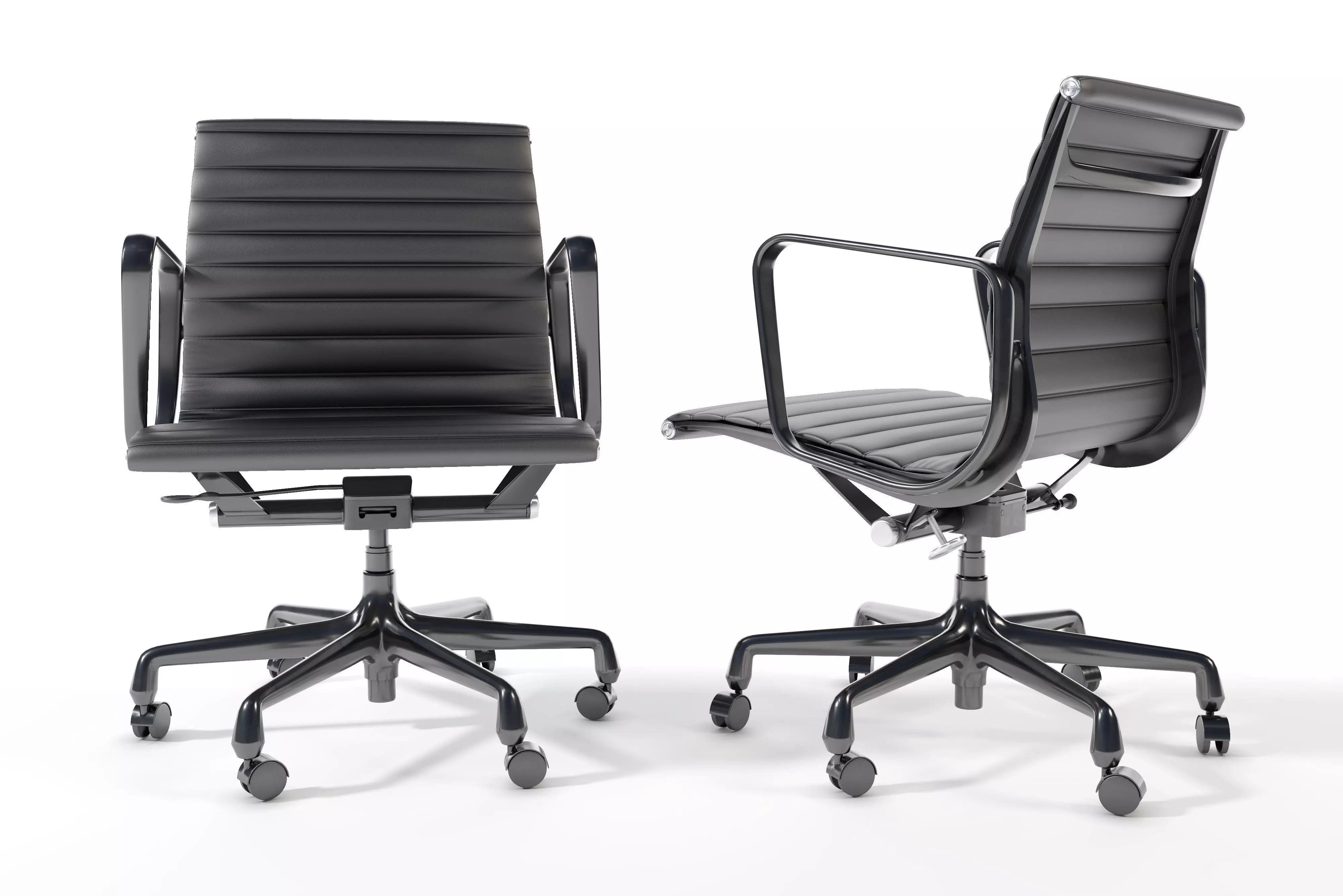 Eames Aluminum Group Management Chair 3D model