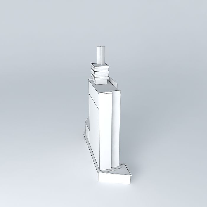 Wuhan Changhang Building 3D model_3