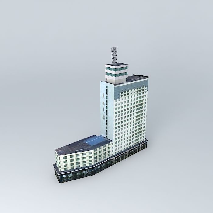 Wuhan Changhang Building 3D model_1