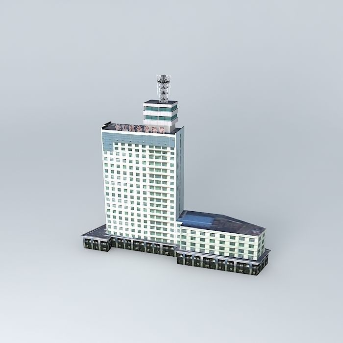 Wuhan Changhang Building 3D model_2