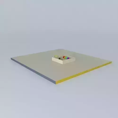 No Odinary Fork lift 2 (sketchyphysics) Free 3D model