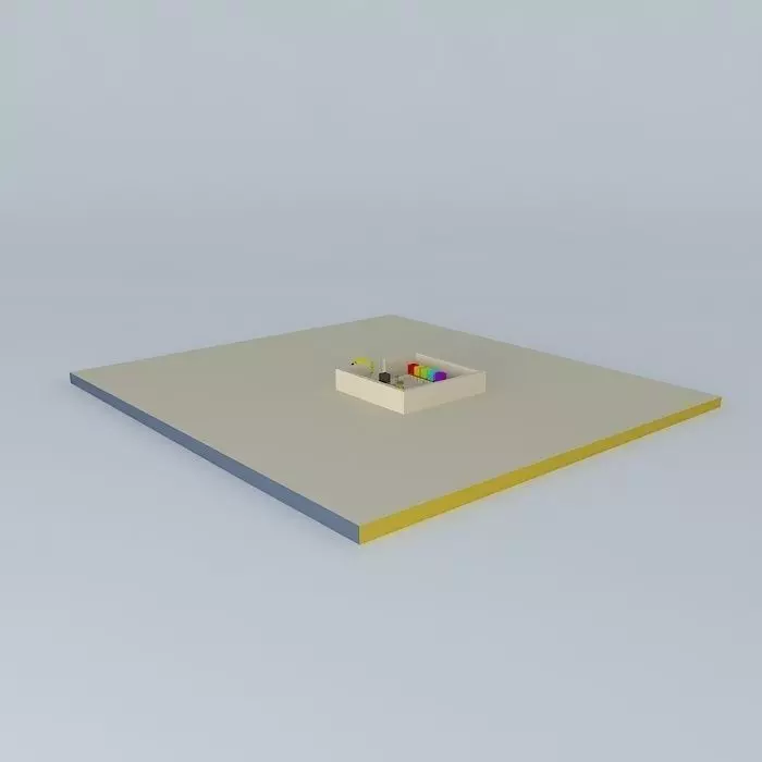 No Odinary Fork lift 2 (sketchyphysics) Free 3D model_0