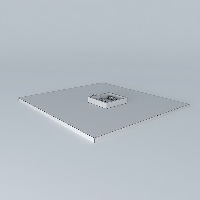 No Odinary Fork lift 2 (sketchyphysics) Free 3D model_3