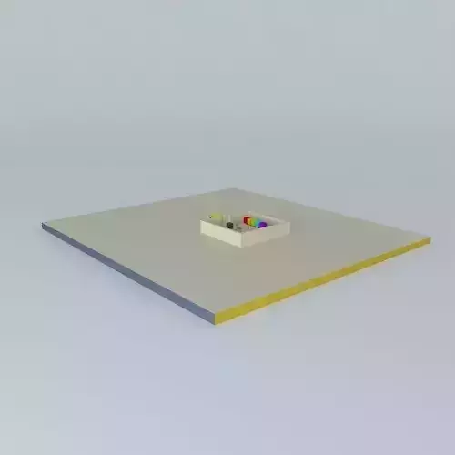 No Odinary Fork lift 2 (sketchyphysics) Free 3D model