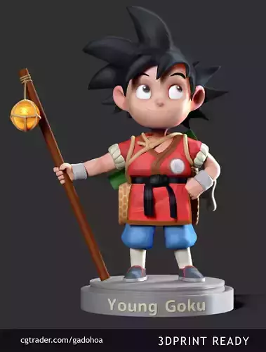 Son Goku 3D print model