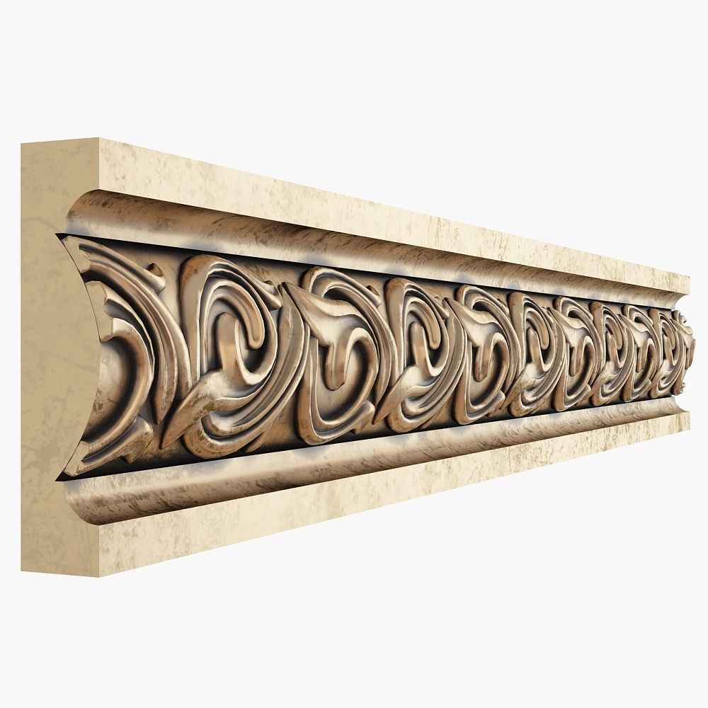 arabian moulding cnc 3D print model_5