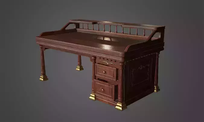 Wood Desk