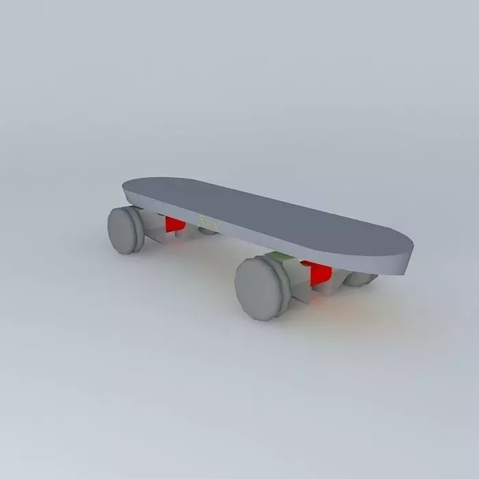 sketchyphysics skate Free 3D model_0