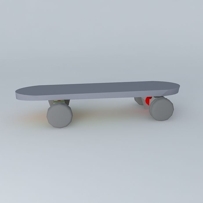 sketchyphysics skate Free 3D model_2