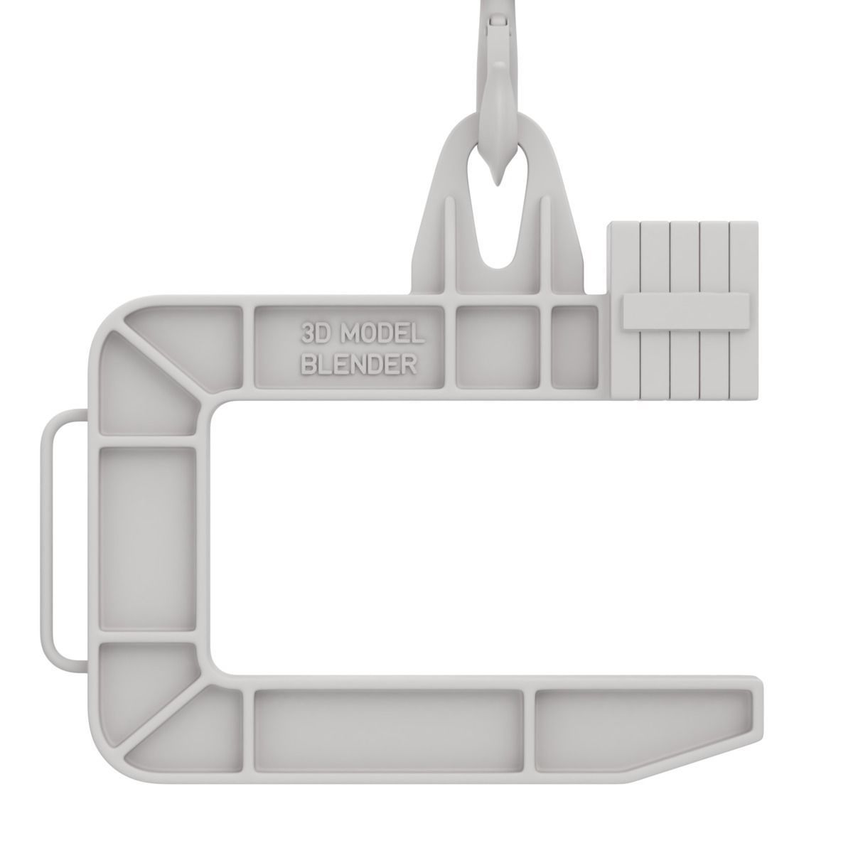 Coil Lifter with Steel Coil 3D model_22