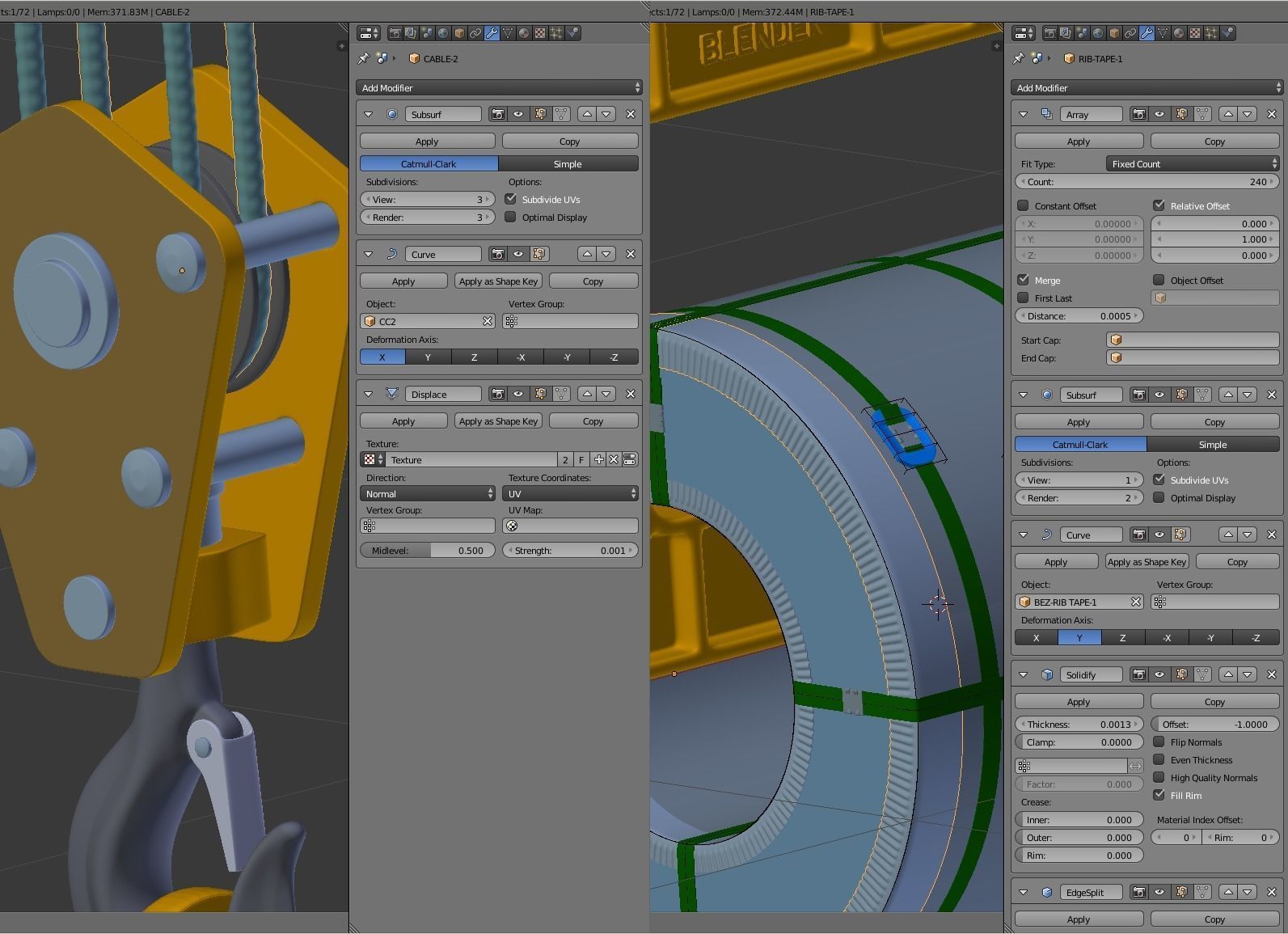 Coil Lifter with Steel Coil 3D model_14
