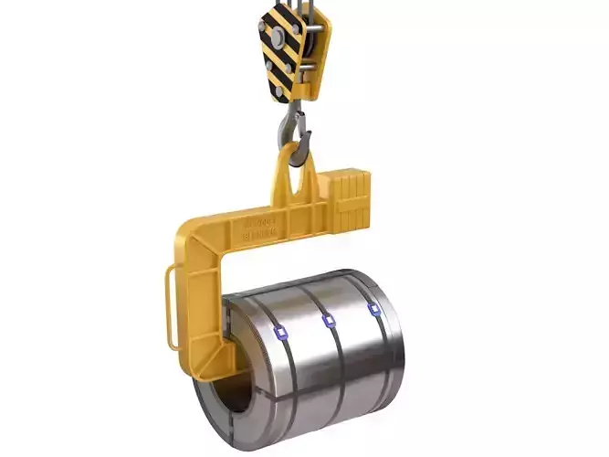 Coil Lifter with Steel Coil