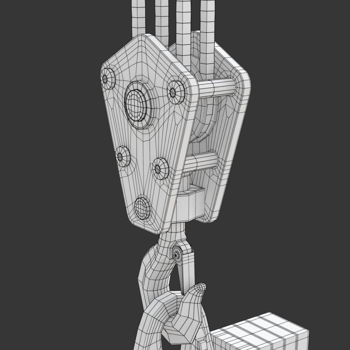 Coil Lifter with Steel Coil 3D model_29