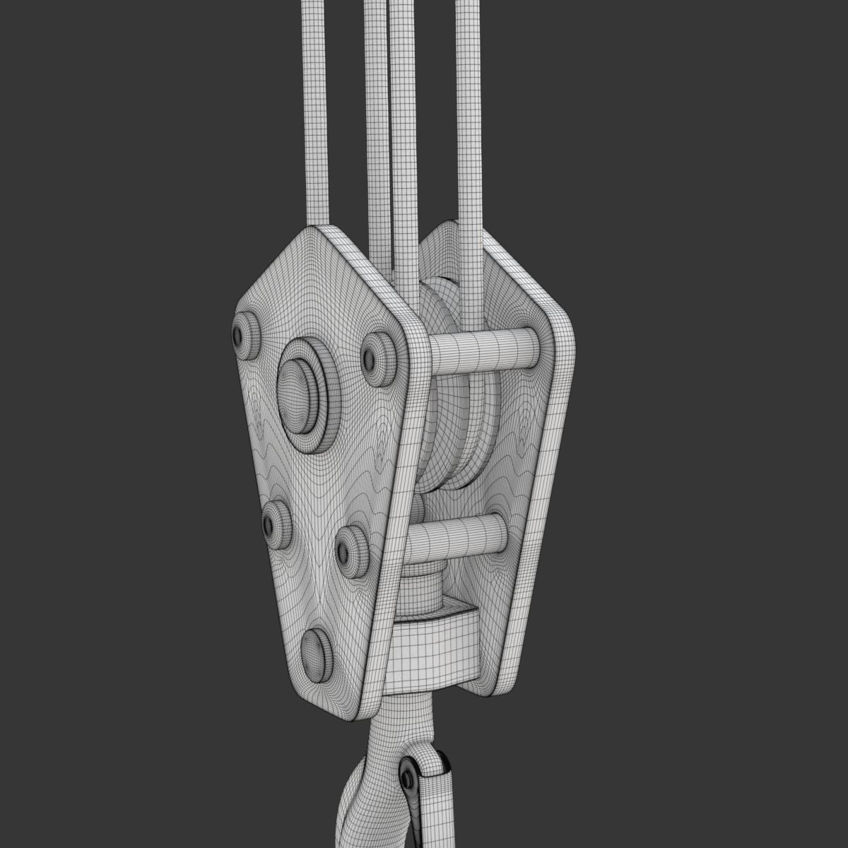 Coil Lifter with Steel Coil 3D model_40