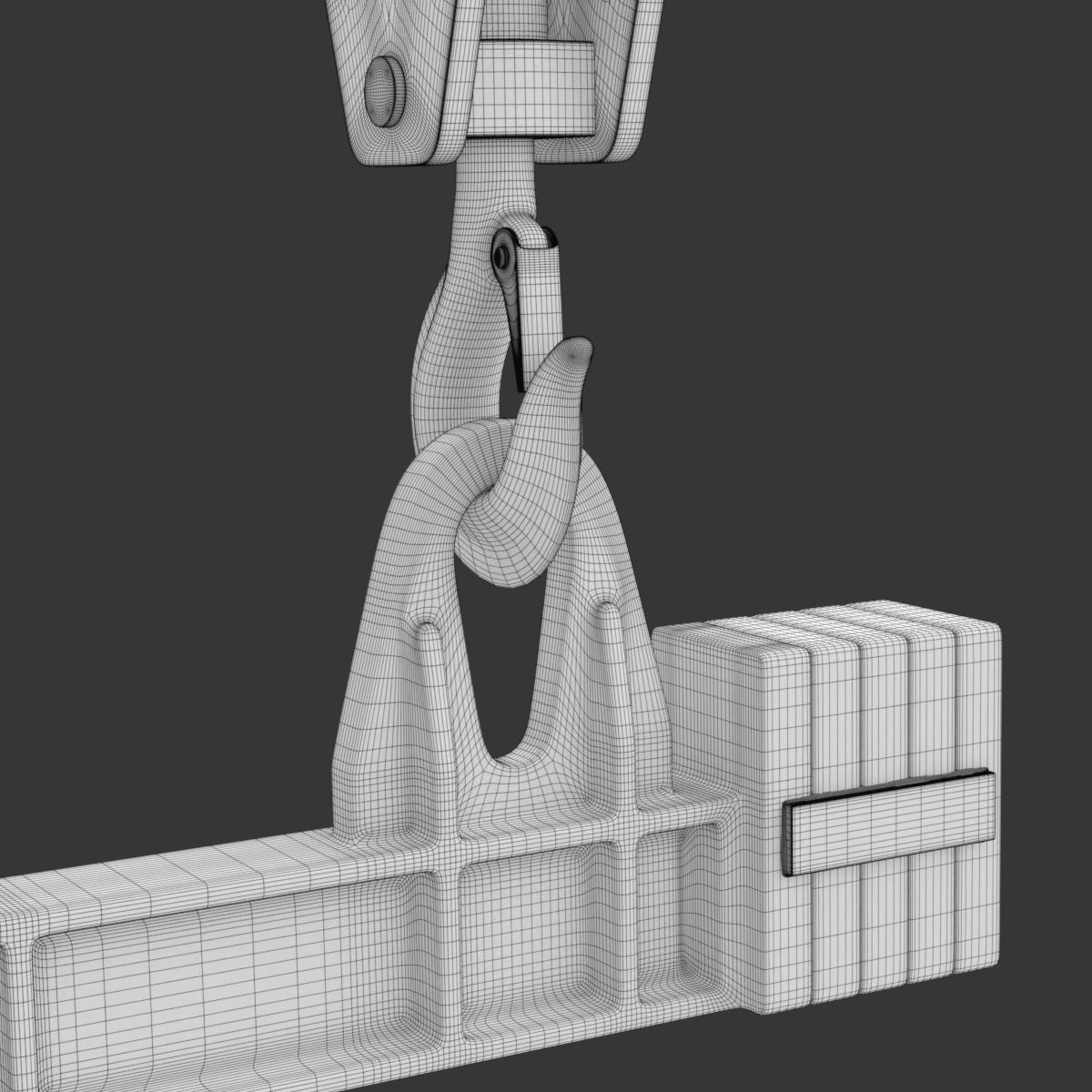 Coil Lifter with Steel Coil 3D model_39