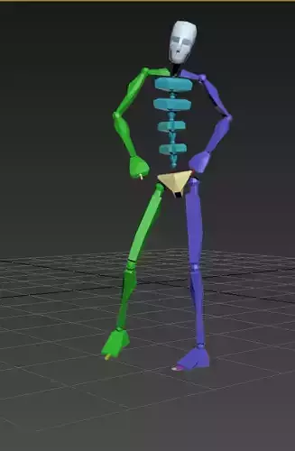 catwalk woman 1 3D model