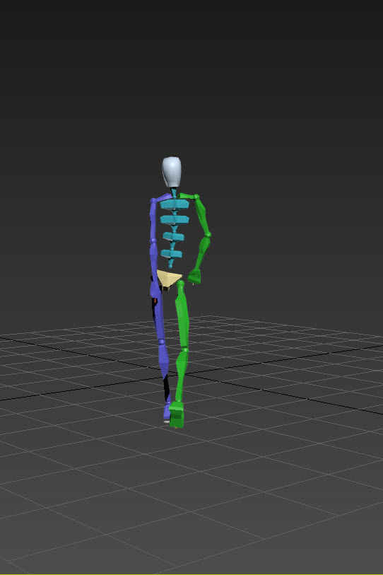 catwalk woman 2 3D model_5
